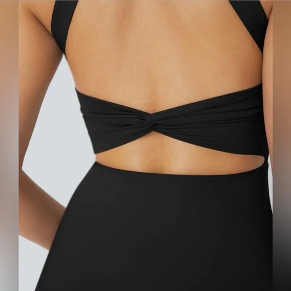 HALARA Women's Black Mini Dress - Picture 6 of 11